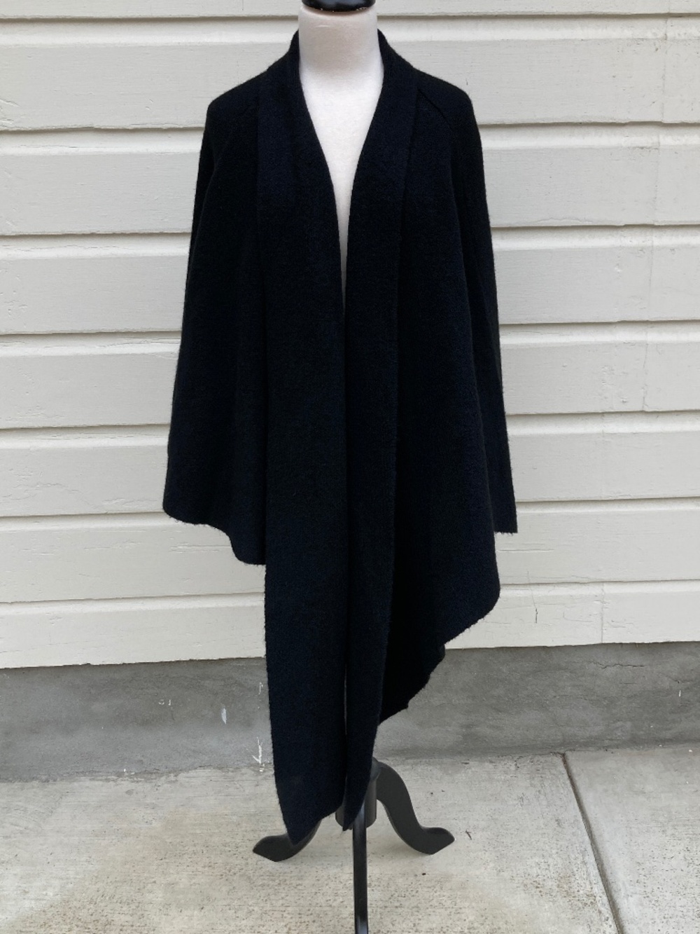 EUC Anthropologie Travel Wrap Cardigan Black